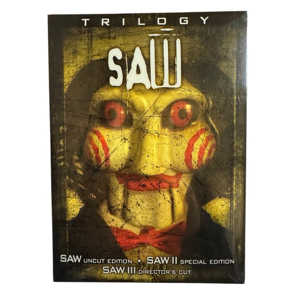 “SAW” Trilogy 6 Discs 🎥 Movie DVD 📀 -  Excellent Condition